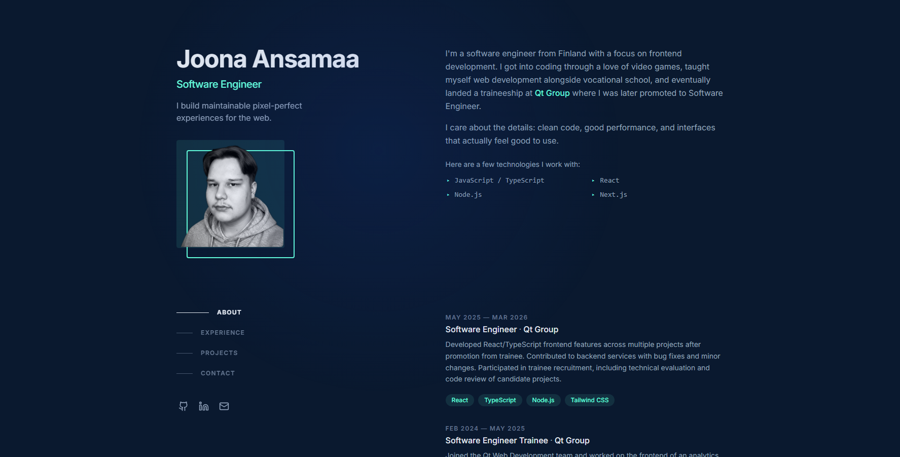 trapland.fi -website preview